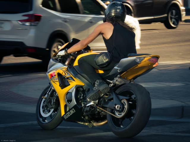 Burning rubber